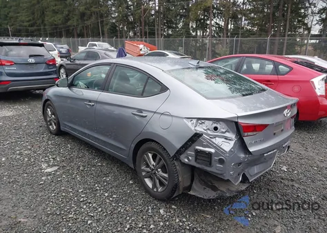 2017 Hyundai Elantra Se из США, поврежденный, VIN 5NPD84LF1HH009726